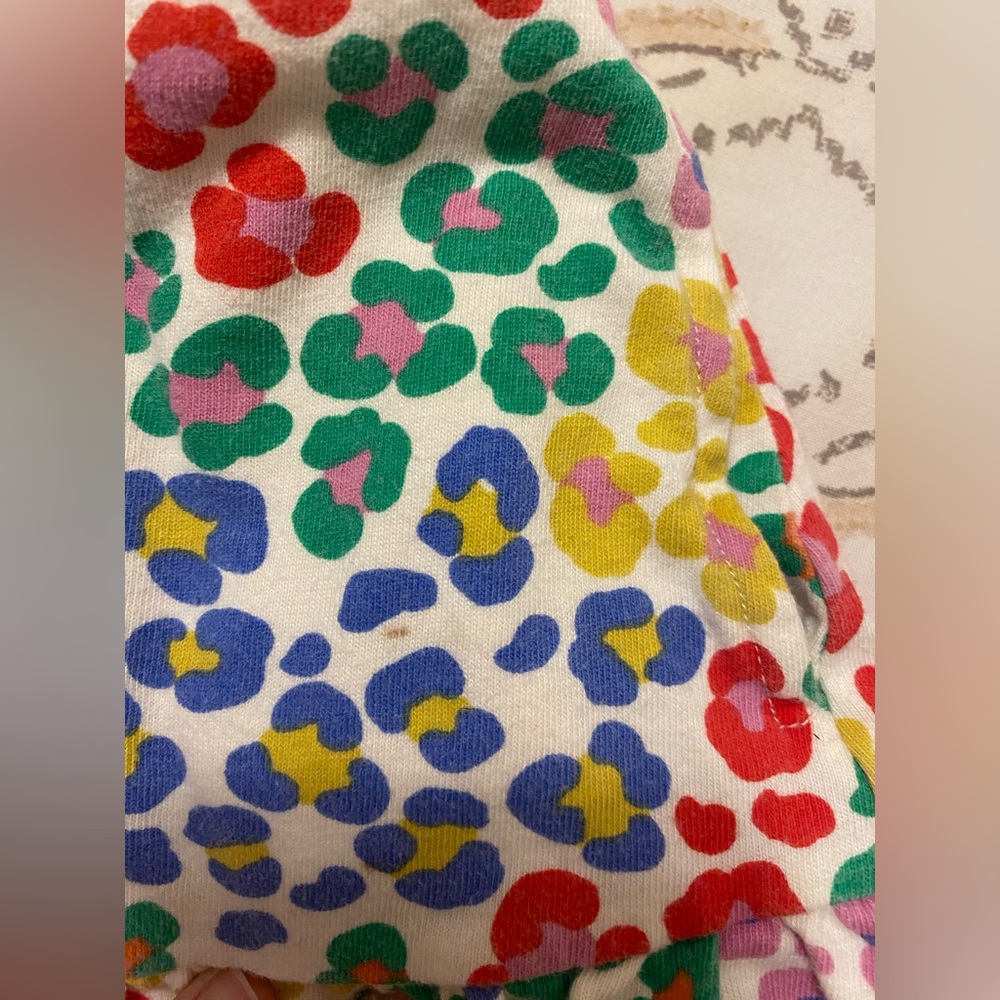 Mini Boden Multicolored Leopard Skort - Picture 7 of 7